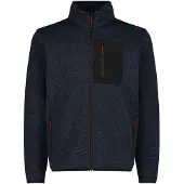 CMP Strickfleecejacke wärmende Strickfleecejacke, atmungsaktives Polyester
