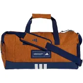 Adidas Sporttasche PERFORMANCE "4ATHLTS DUFFELBAG S", Damen, Gr. B/H/T: 45,5cm x 23cm x 20cm, braun (tech copper, sanftes weiß), Polyester, Taschen Sporttasche