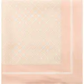 BOSS Seidentuch "Vincency 60*60", Damen, rosa (light, pastel pink 682), Twill, Seide, gemustert, Modetücher Seidentuch, mit Allover-Muster