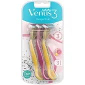 Gillette Venus3 Dragonfruit Einweg-haarentfernungsklingen 3 St