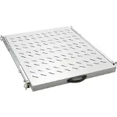Equip Ausziehbarer Fachboden 19', 1HE, 800mm, Grau