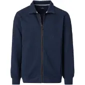 Casa Moda Sweatjacke Basic in Dunkelblau | Gr.: 3XL