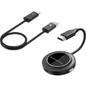 Conceptronic ATHERIC02B Kabelloses HDMI-Extender-Kit 1080p, Dongle, HDMI/USB, 1920 x 1080 Pixel, Schwarz, 30 m, USB