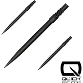 Harrows Quick Point Standard Spitzen - Schwarz 35mm