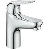 GROHE Swift QuickFix Lavaboarmatur, S-Size, 3-in-1 Tool, wassersparend, chrom