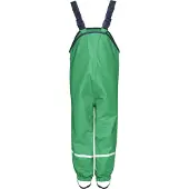 Playshoes Fleece-Trägerhose in Grün | Gr.: 80