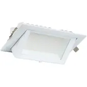 LEDKIA LED Downlight Einbaustrahler Schwenkbar Rechteckig 20W 130lm/W 4000K tralweiß