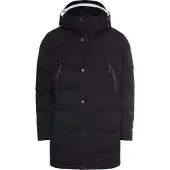 Camel active teXXXactive Jacke mit abnehmbarer Kapuze in Schwarz | Gr.: 54