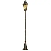 Elstead Lighting Elstead Baltimore Außen-Stehleuchte E27 239cm Verwitterte Bronze IP44