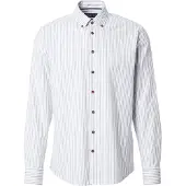 Bugatti Streifenhemd "Button-Down-Kragen" im Streifen-Design