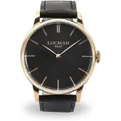 Locman 0251V09-RGBKRGPK Italy Herrenuhr 1960 schwarz/roségold PVD Ref. 0251