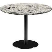 Restootab Runder Tisch Ø 120 cm – Modell Rome Terrazzo Cepp