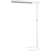 Arcchio LED-Bürostehlampe Susi, weiß, Sensor, Touchdimmer