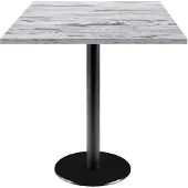 Restootab Tisch 70 x 70 cm – Modell Rom, isländische Eiche