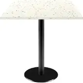 Restootab Tisch 70 x 70 cm – Modell Rome Terrazzo Cassata