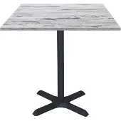 Restootab Tisch 70 x 70 cm – Modell Dina, isländische Eiche