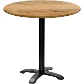 Restootab Runder Tisch Ø 80 cm – Modell Bazila aus slowenischer Eiche