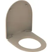 Geberit Renova WC-Sitz mit Deckel abnehmbar und Absenkautomatik