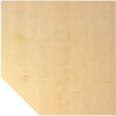 Hjh OFFICE PRO LT12 - Trapezplatte 120x120 Ahorn
