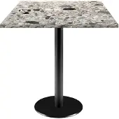 Restootab Tisch 70 x 70 cm – Modell Rome Terrazzo Cepp