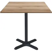 Restootab Tisch 70 x 70 cm – Modell Dina, Eiche Delano