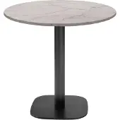 Restootab Runder Tisch Ø 70 cm – Rundes Weihnachtsmarmormodell