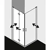 Kermi DI2CR09320VUK Eck-Halbteil rechts Diga 2CR 0930x