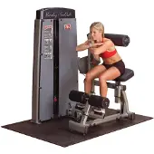Body-solid Bauch-/Rücken-Maschine "Pro Dual", Gewichtsblock 95 kg