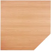 Hjh OFFICE PRO JT12 - Trapezplatte 120x120 Buche