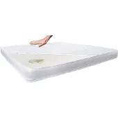 Matratzen Perfekt Viscoschaum Topper Tokio in Weiß | Gr.: 140 x 200 x 12 cm