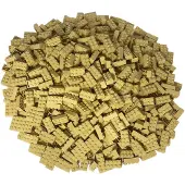 LEGO 2x4 Steine Bausteine Kiloware Hellbeige 1 Kilo - 3001 NEU! Menge 458 Steine – Jede Mischung individuell zusammengestellt