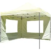 VCM PROFI | Pavillon | Maße ca. 3x3 m | wasserabweisende 270g / m² PE Plane | Partyzelt | Gartenzelt