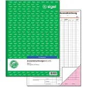 Sigel Kassenabrechnung KG425, DIN A4 hoch, 2 x 50 Blatt