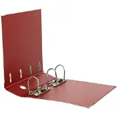 Hamelin Doppelordner rado plast, Rückenbreite: 75 mm, rot DIN A4, Einband innen/aussen PVC, auswechsres