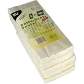 Papstar Faltenbeutel 14312 weiß