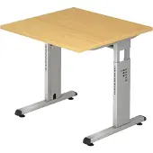 Hammerbacher Schreibtisch OS08, 80 x 80 cm