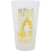 Warner Bros. , 2er Set Trinkgläser 490ml Golden Magic, satiniert, Transparent
