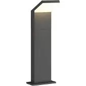 Arcchio LED Wegeleuchte Yolena , schwarz, Aluminium, Modern, LED Außenleuchte