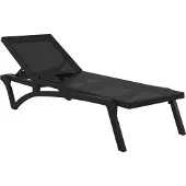 CLP Sonnenliege Pacific | Farbe schwarz