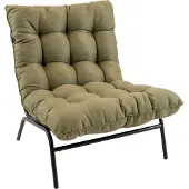 Lesli Living Relaxsessel Zenzi Olive anthrazit/olivgrün