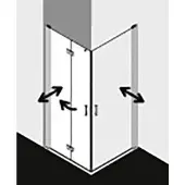 Kermi DI2CR10320VUK Eck-Halbteil rechts Diga 2CR 1030x
