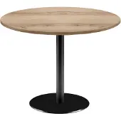 Restootab Runder Tisch Ø 120 cm – Modell Rom, Delano-Eiche
