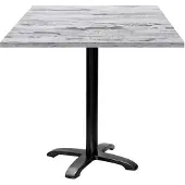 Restootab Tisch 70 x 70 cm – Modell Bazila aus isländischer Eiche
