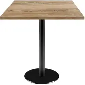 Restootab Tisch 70 x 70 cm – Modell Rom, slowenische Eiche