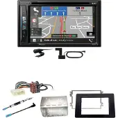 Pioneer AVIC-Z730DAB USB Bluetooth Navigation Einbauset für Opel Movano ab 2019