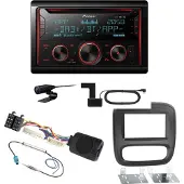 Pioneer FH-S820DAB USB DAB+ MP3 Digitalradio Einbauset für Opel Vivaro B