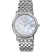 Dugena Damen-Armbanduhr Rondo Petit, Quarz, Edelstahlgehäuse, Saphirglas, 5 bar