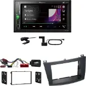 Pioneer DMH-A3300DAB USB Digitalradio Bluetooth MP3 Einbauset für Mazda 3 BL