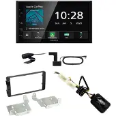 Kenwood DMX-5020DABS CarPlay Android Auto Einbauset für Mitsubishi ASX ab 2015