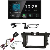 Kenwood DMX-5020DABS CarPlay Android Auto USB Bluetooth Einbauset für Mazda CX-7